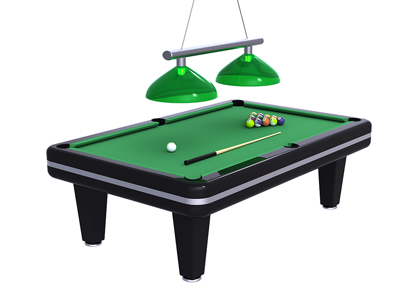 billard fond blanc