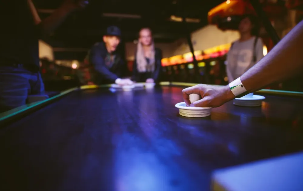 Air hockey à Chevilly